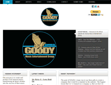 Tablet Screenshot of goodymeg.com
